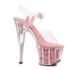 Blossom - 7 Inch Rose Filled Platform Sandal